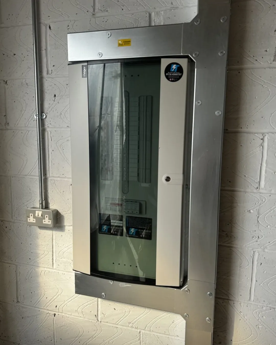 Commercial and Industrial distribution board upgrade in Leicester by LT Electrical
