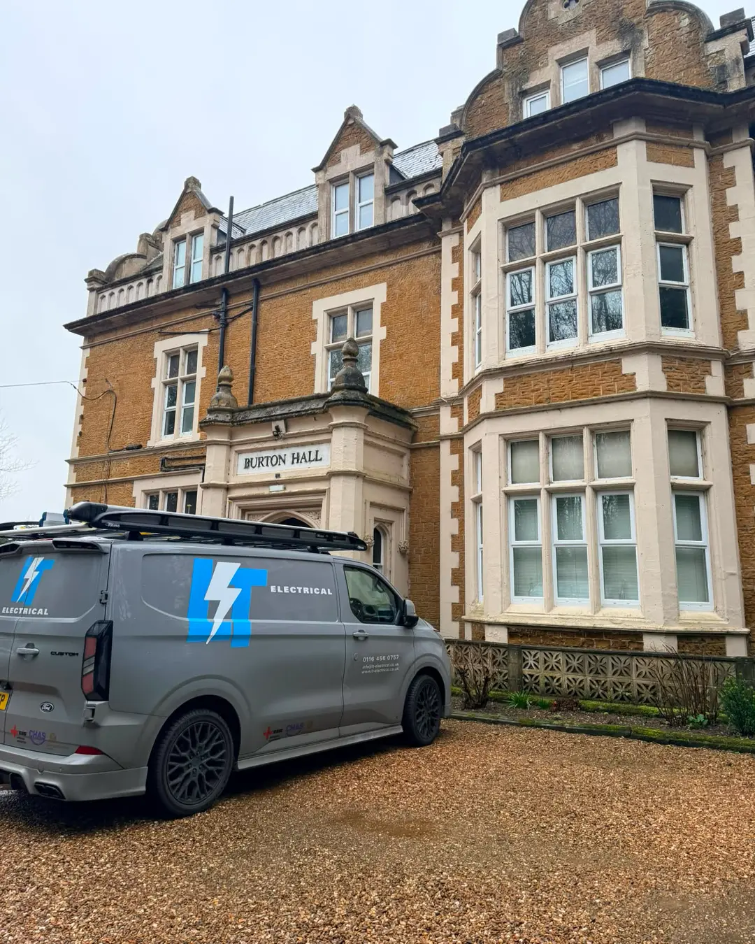 LT Electrical van in Leicester - Local Electrical Contractors 2026